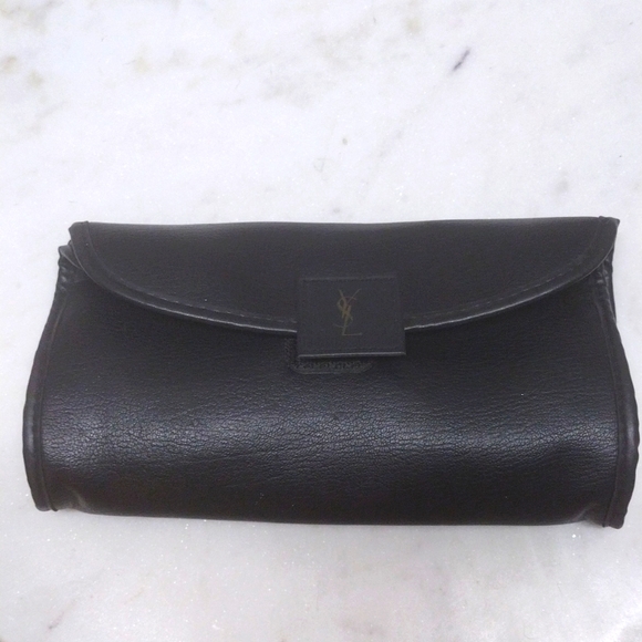 Yves Saint Laurent Black Pouch Eyewear Soft Case Vintage YSL Only #Z-1 - Picture 1 of 16